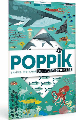 Poppik Stickers Discovery Oceans