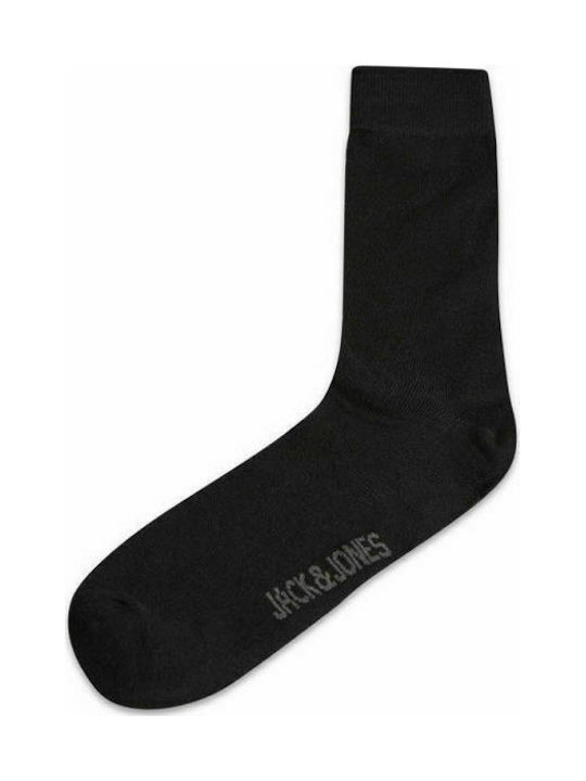 Jack & Jones Men's Solid Color Socks Black 3Pack