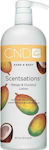 CND Mango & Coconut Lotion Feuchtigkeitsspendende Lotion Körper mit Duft Kokosnuss 917ml