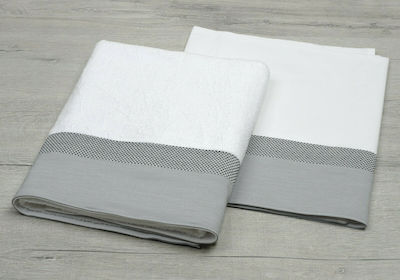 New Life Baptism Towel Set Λευκό