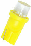 Lamps Car T10 LED Yellow 1pcs