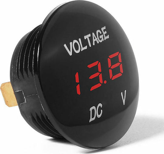Car Voltmeter Digital Instrument Led