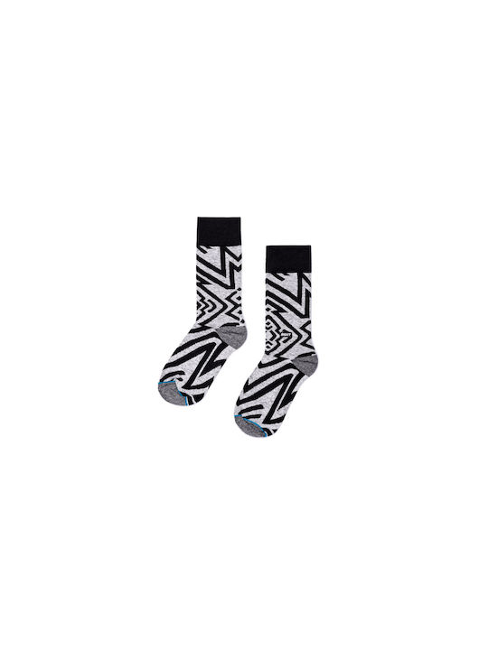 Basehit Men's Patterned Socks Gray