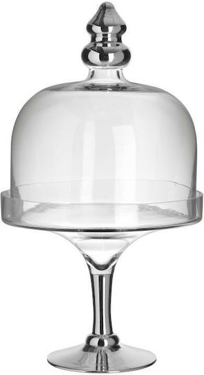 Inart Glass Cake Stand