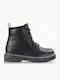 LK5550 Cizme Copii din Lac cu Fermuar Negre
