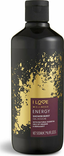 I Love Cosmetics Wellness Energy Αφρόλουτρο σε Gel & Άρωμα Εσπεριδοειδή 500ml
