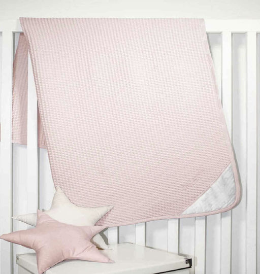 Guy Laroche Одеяло Детско легло Heaven Pique Розов 110x150см.