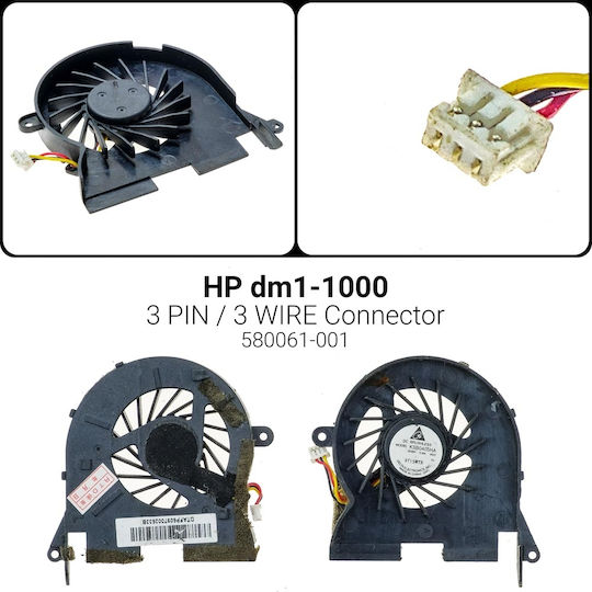 HP Ανταλλακτικό Ανεμιστηράκι για Laptop dm1-1000