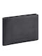 Billfold Leather Men's Wallet Classic with RFID Black