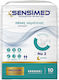 Sensimed Open Incontinence Diapers Night 10 Units Medium