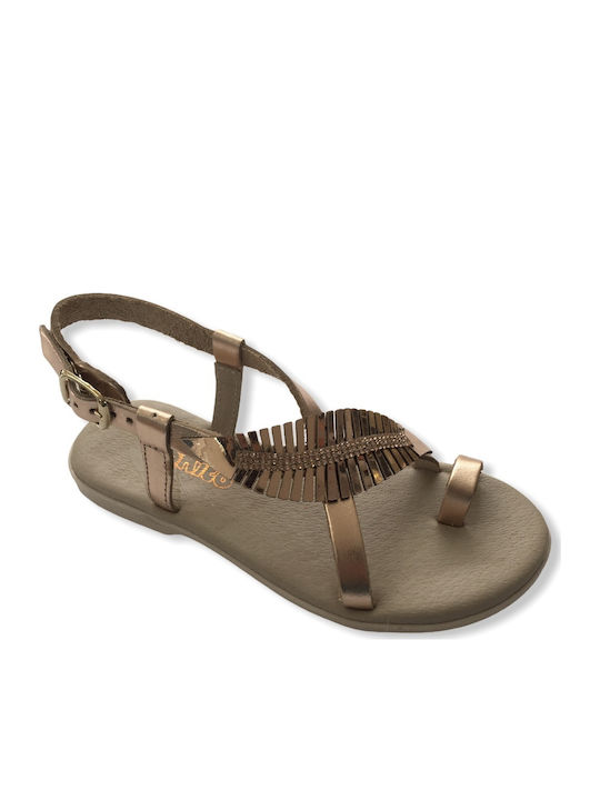 Bonito 8602 sandal copper leaflet