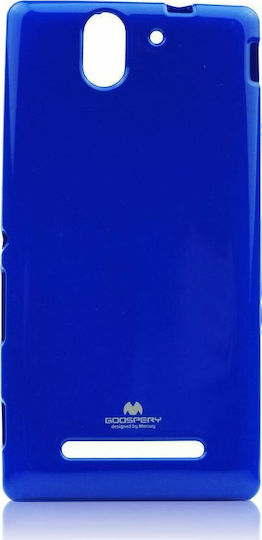 Mercury Jelly Back Cover Silicone Blue (Realme C3)