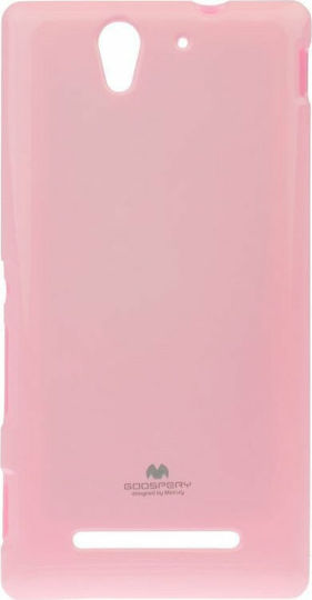 Mercury Jelly Back Cover Σιλικόνης Ροζ (Realme C3)