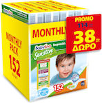 Babylino Sensitive Πάνες με Αυτοκόλλητο No. 7 για 15+kg 152τμχ