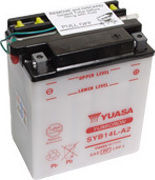 Yuasa Yumicron Motorradbatterie YB14L-A2 mit Kapazität 14Ah