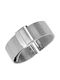 Mesh Milanese Metal Bracelet Silver 20mm