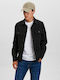 Overshirt Mânecă Lungă În Linie Regular Fit Negru