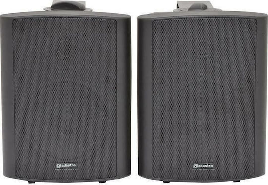 Adastra AD- BC5A Αυτοενισχυόμενα Επιτοίχια Ηχεία 60W (Ζεύγος) Μαύρα