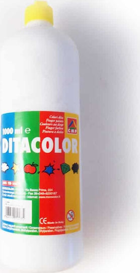 Morocolor Δακτυλομπογιά Άσπρο 1000ml