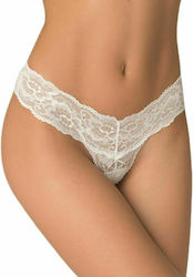Milena by Paris 7580 Frauen Sexy Zeichenfolge Ivory