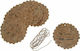 Iliadis Decorative Element for Wedding Favors Beige Set Hanging Tassel 6pcs 6pcs