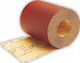 Red Sandpaper Sanding Roll K80 200mmx1m