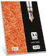Smart Paper Smart Paper Bloc Notes 80 Foi A4 Cu dungi Portocaliu