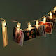 Decorative Lamp Garland LED Battery Transparent