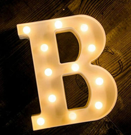 Motarro Decorative Lamp Letter White