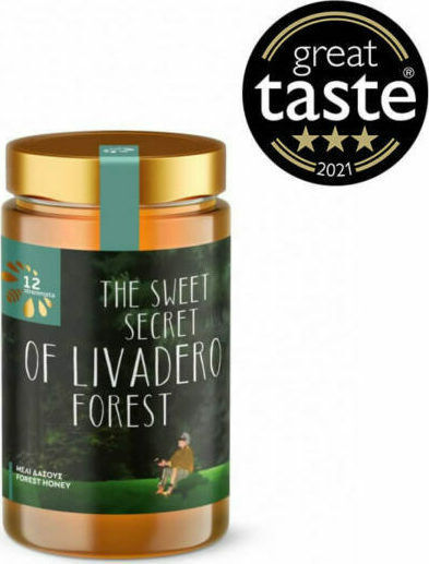 12 Στρέμματα Μέλι Δάσους The Sweet Secret Of Livadero Forest 400gr