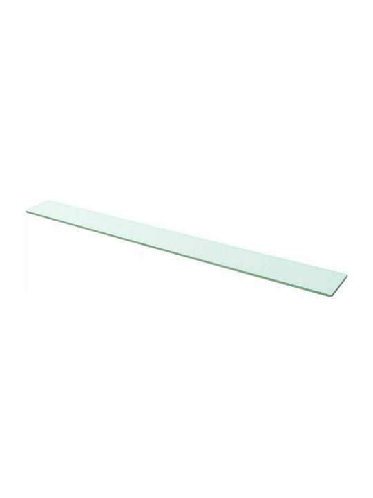 Shelf Wall Transparent 110x12x0.8cm