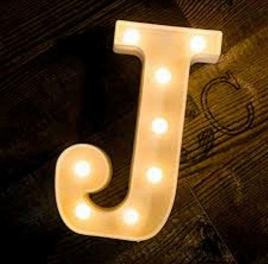 Motarro Декоративно Осветително Тяло LED Топло Бяло Буква