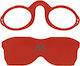 Montana Eyewear NR1 Reading Glasses +2.50 Pocket In Red Colour NR1A
