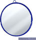Schminkspiegel Wand 15cm Blau