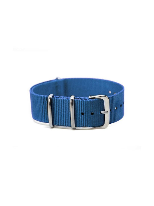 Strap NATO Blue Fabric 18mm