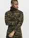 Men's Cardigan with Hood Wood Camo