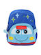 Τσάντα πλάτης παιδική αγορίστικη bode 2782 μπλε