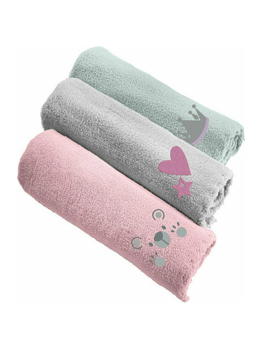 Guy Laroche Blanket Cot Baby Star Gray 100x140cm