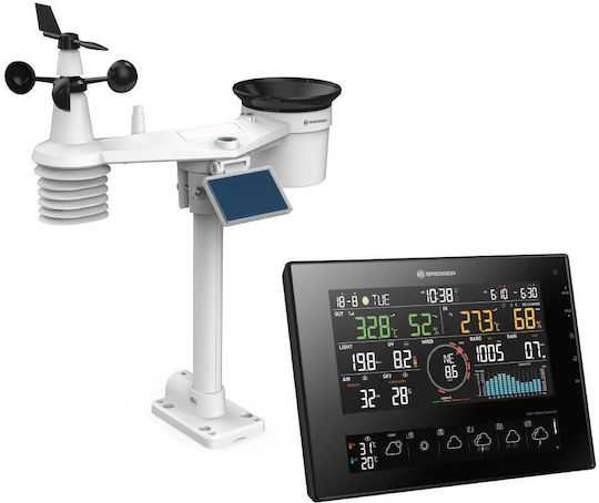 Bresser 4CAST Wireless Stație meteorologică Digital De masă Negru