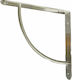 FFG Eckregal Metallisch Nickel Matt 220x220mm 1Stück 25448