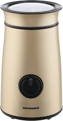Heinner Electric Coffee Grinder 150W for 50gr Beans Gold Heinner Electric Coffee Grinder 150W for 50gr Beans Gold