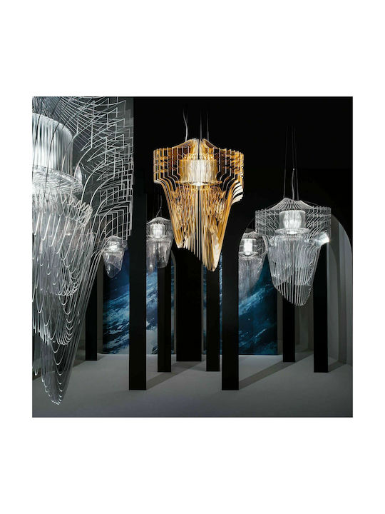 Slamp Aria Gold L Slamp Κρεμαστό Φωτιστικό Χρυσό 70εκ.