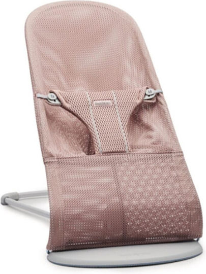BabyBjorn Ръчен Релакс Бебе Balance Soft Mesh Dusty Pink Mesh за Дете до 13кг