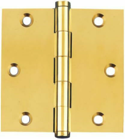 Brass Furniture Hinge 35x35mm 2pcs