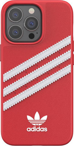 adidas Samba Back Cover Σιλικόνης Red / White (iPhone 13 Pro)