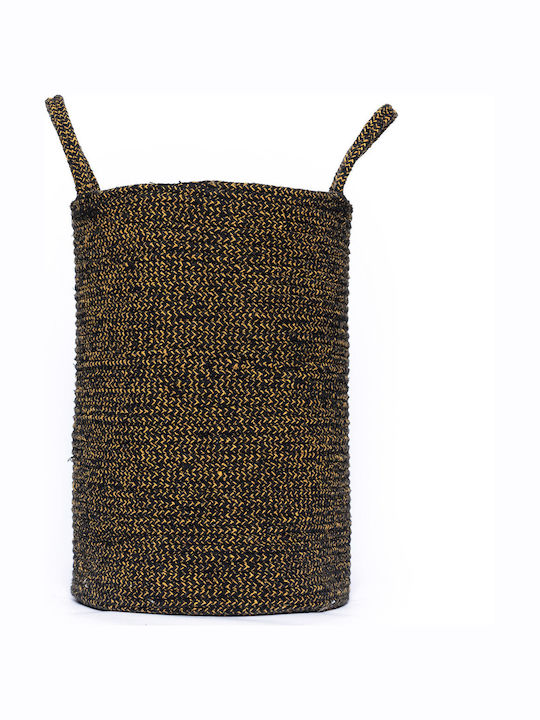 Ran Декоративна кошница Тъкан с дръжки Yellow С дръжки 30x30x45бр Palamaiki