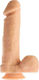 Dream Toys Mr Dixx Macho Max Glass Dildo with Balls and Suction Cup Flesh 21cm