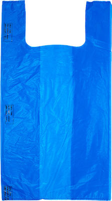 Verpackungstüten T-Shirt-Typ Blau 50cm 1kg Φανελάκι Α' Χαρτοπλάστ