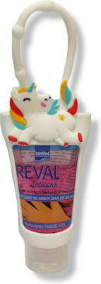 Intermed Reval Plus Antiseptic Hand Gel με Θήκη Unicorn Lollipop 30ml