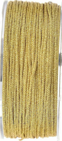 Iliadis Schnürsenkel Metallisch Gold 5mm x 40m
